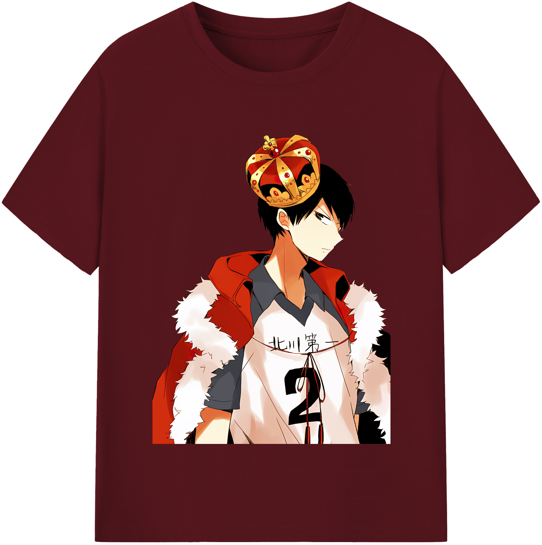 （画像用） ハイキュー!! Haikyu!! 綿100％半袖Tシャツ（フロントプリント）